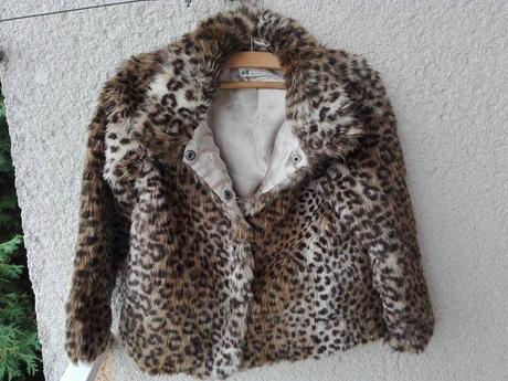 Bundička kožušinová pre mlade slečny, h&m,122