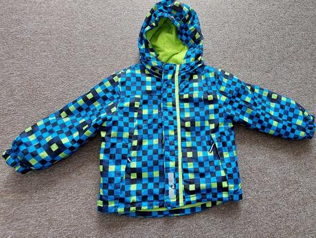 Zimná lyžiarska vetrovka veľkosť 98/104, lupilu,98