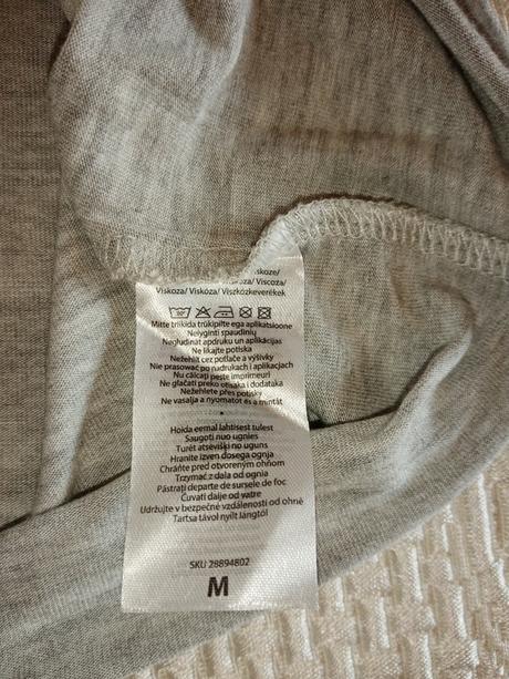 Tričko so strieborným pásom, m