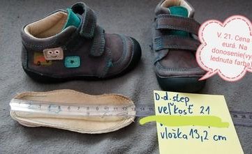 Prechodné topánočky, d.d.step,21