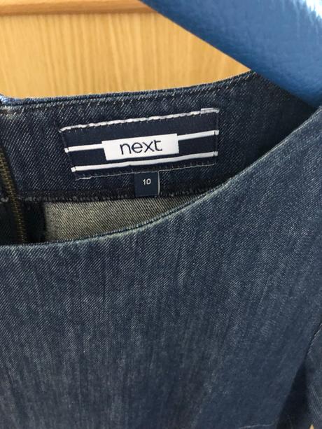 Riflové šaty next č.38, next,38