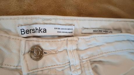 Denimové nohavice, bershka,36