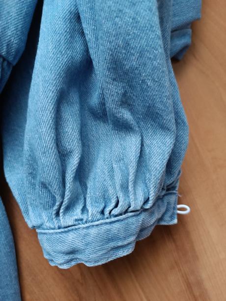 Riflové šaty, xxxl