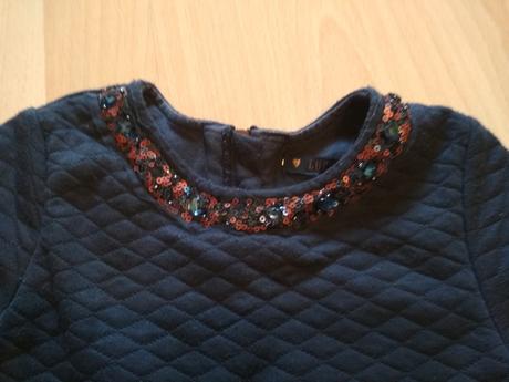 Tmavomodré šaty ikks, 110