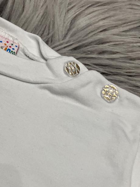 Dievčenské tričko s roláčikom (62), 62