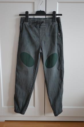 Chlapčenské šedé nohavice 152, h&m,152