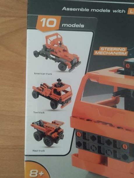 Zabalená stavebnica 3v1, 