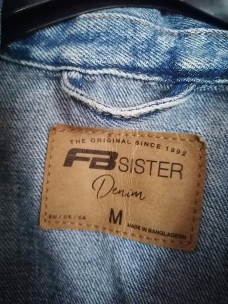 Dievčenská vetrovka m, denim,m