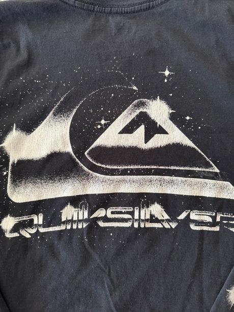 Čierne tričko quiksilver, quiksilver,xs