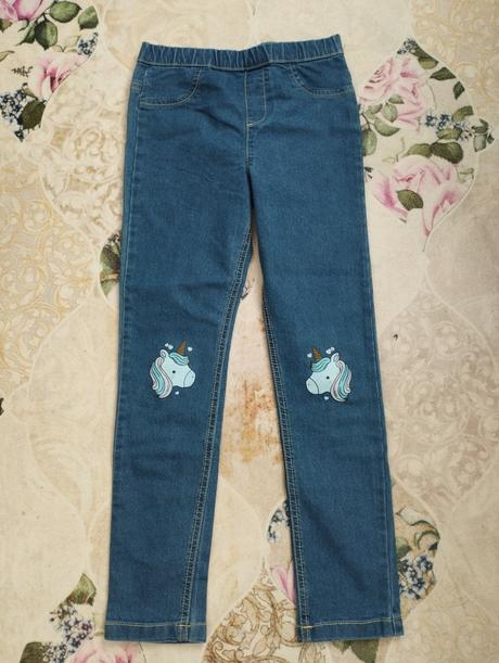 Dievčenské džeginsy, sinsay,140