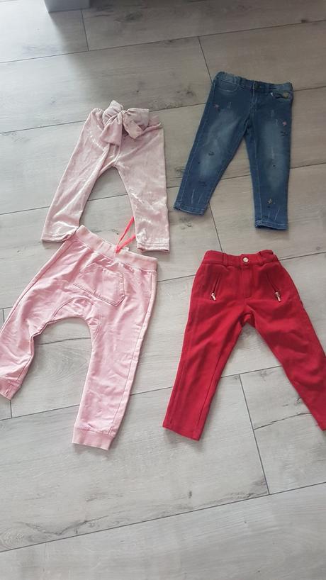 Leginy, teplaky hrubsie kus 4e, h&m,98