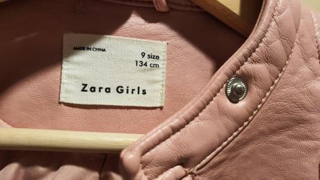 Koženková bunda, zara,134