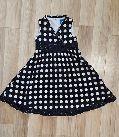 Botkované šaty, adams,110