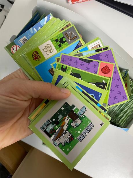 Minecraft coop jednota karticky,