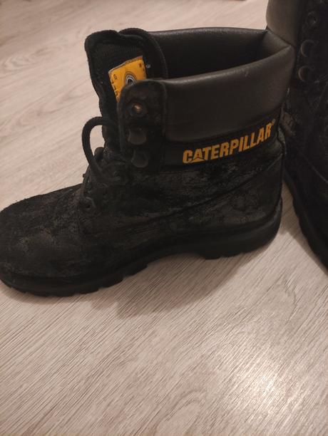 Značkové kožené topánky caterpillar, 36
