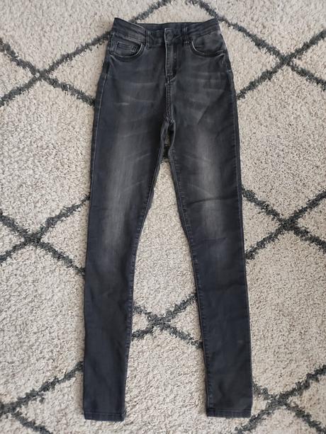 Extra vysoký pás, strečové rifle, xs