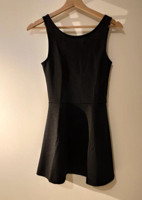 Čierne šaty, h&m,xs