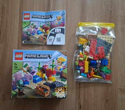 Lego minecraft "koralový útes", 