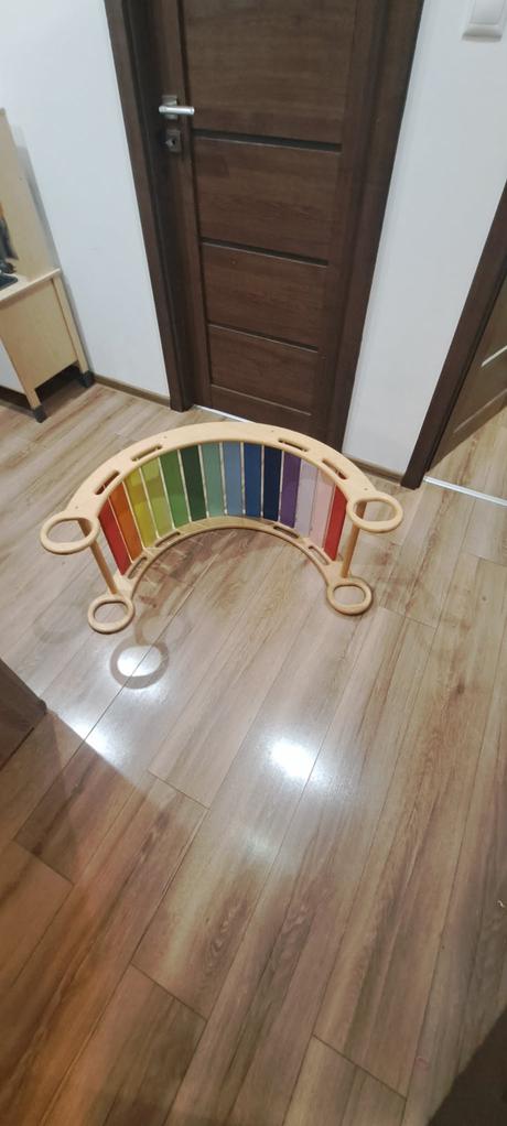 Drevená montessori kolíska 3v1, 