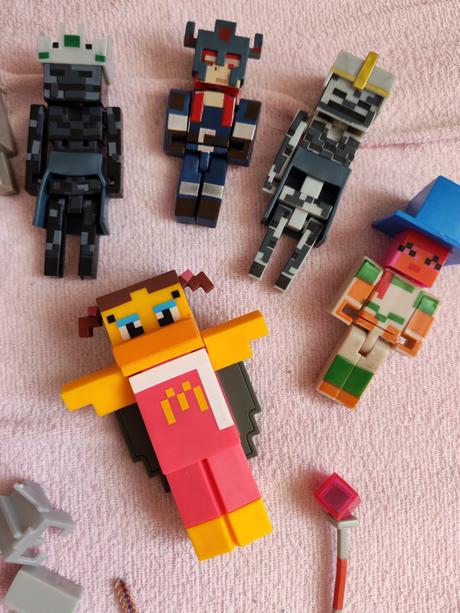 Minecraft figúrky s príslušenstvom,