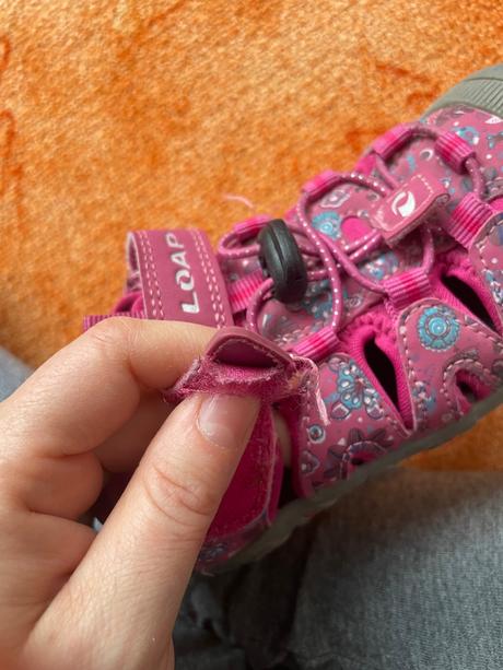 Dievcenske otvorene tenisky/sandále, loap,27