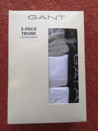 Gant pánske boxerky 3ks veľkosť xl, gant,xl