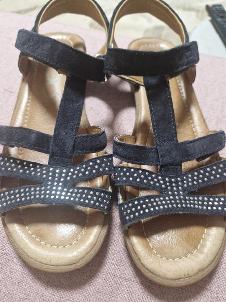 Kozene sandalky vado, 37