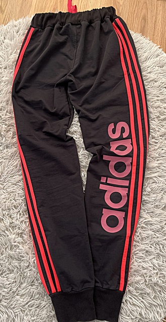 Damske tmavo-šede teplaky adidas, adidas,m