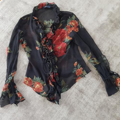 Bluzka priesvitná xs, xs