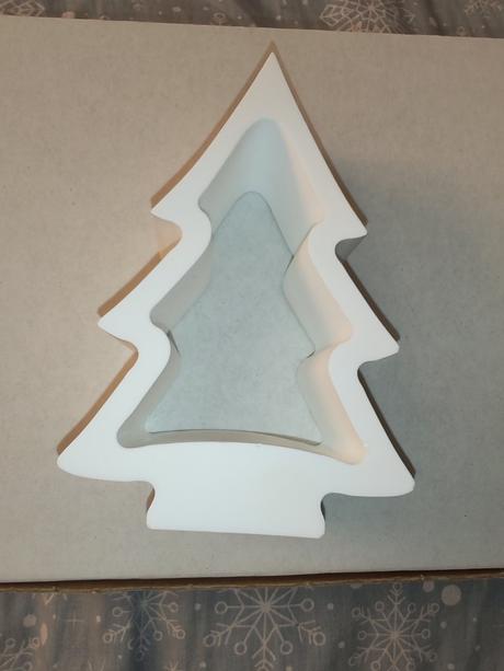 Sadrovy svietnik stromcek, 