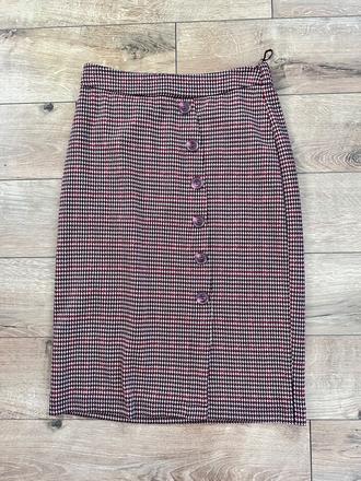 Vintage puzdrová sukňa, m