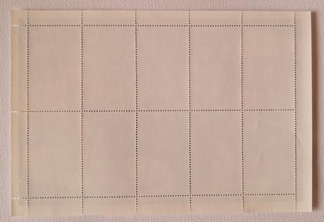 Aršík známok - celebrity, 