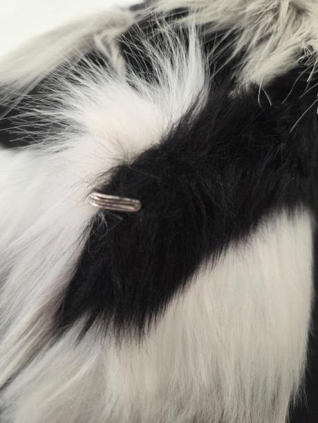 Kratka kozusinka top stav, orsay,s