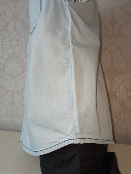 Chlapčenská modrá košeľa (116), 116