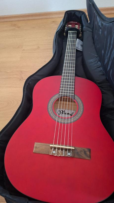 Blond cl-34 3/4 klasická gitara top stav,