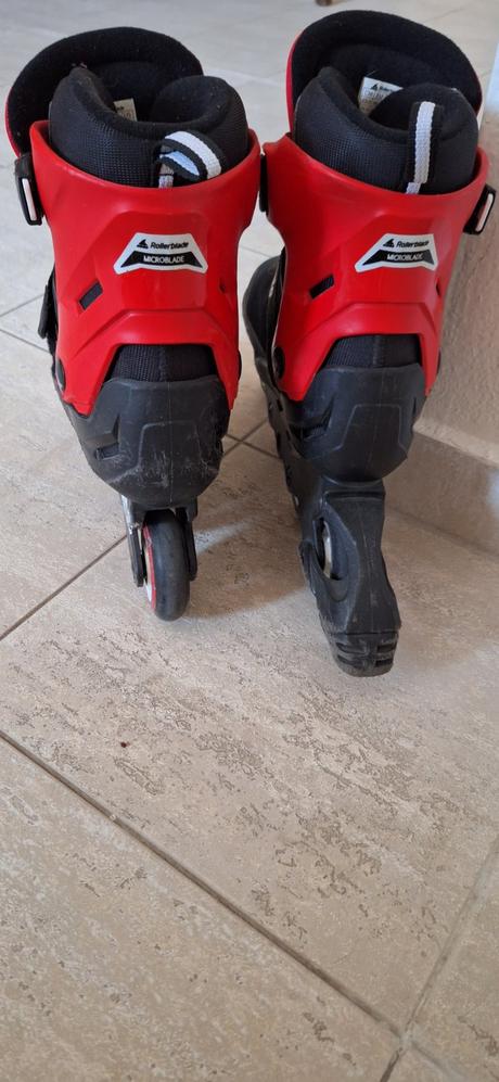 Kolieskové korčule - nastaviteľná veľkosť, rollerblade,36