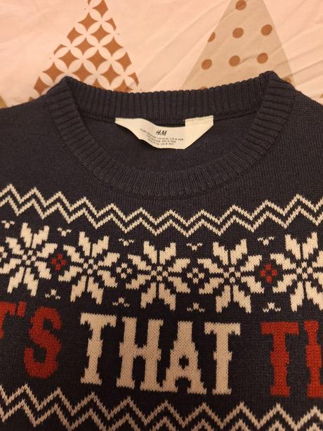 134 svetrik tenky, h&m,134