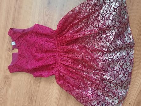 Šaty na vianočné fotenie, 128