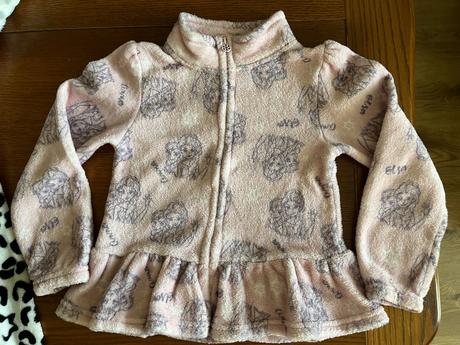 Teplé chlpaté pyžamko frozen ii. a teplá mikinka, disney,128