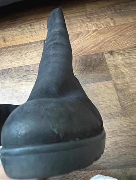 Čierne kožené čižmy lasocki, lasocki,40