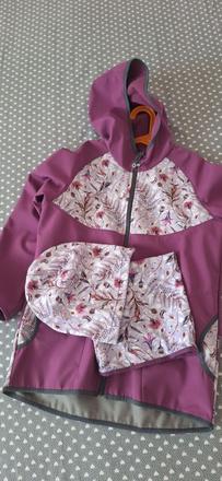 Softshelova bunda plus ciapka a nakrcnik, unuo,146