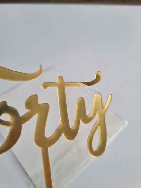 Zapich na tortu forty / 40, 