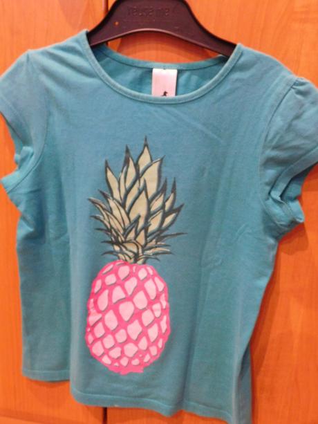 Tričko s ananásom, palomino,128