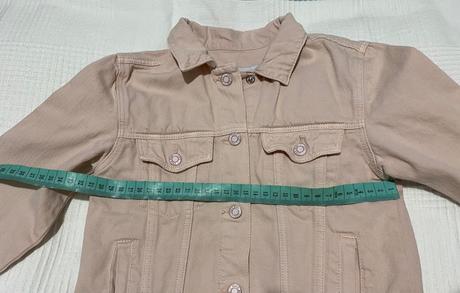 Riflová bundička, zara,110