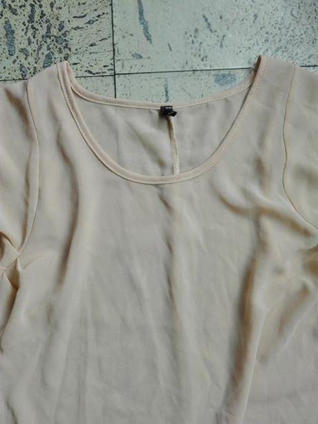 Dámska jemná blúzka marhuľovej farby, xxl