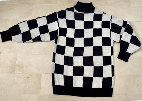 Pulóver vzor pierot s/m, h&m