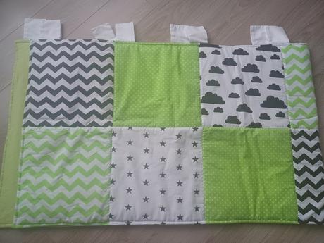 Zástena k detskej posteli, šírka (cm): 60,dĺžka (cm): 200