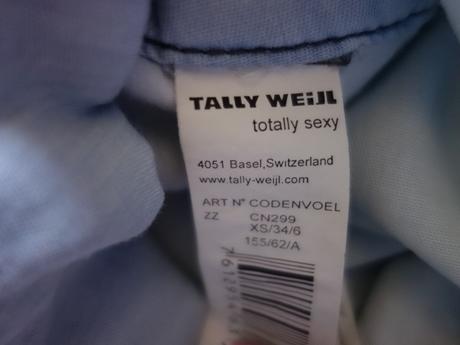 Tenší riflový overal tally weijl, tally weijl,xs