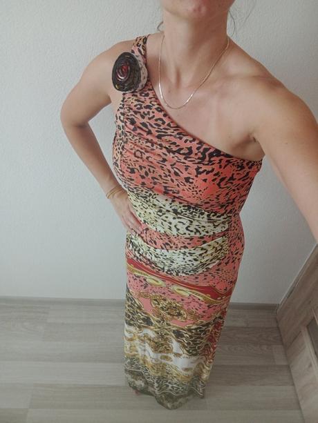 Priliehavé dlhé maxi saty, s