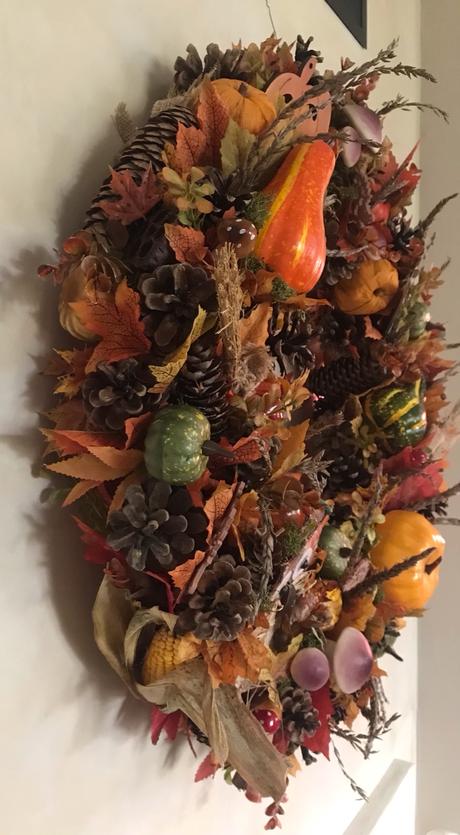 Jeseny veniec 60 cm, 